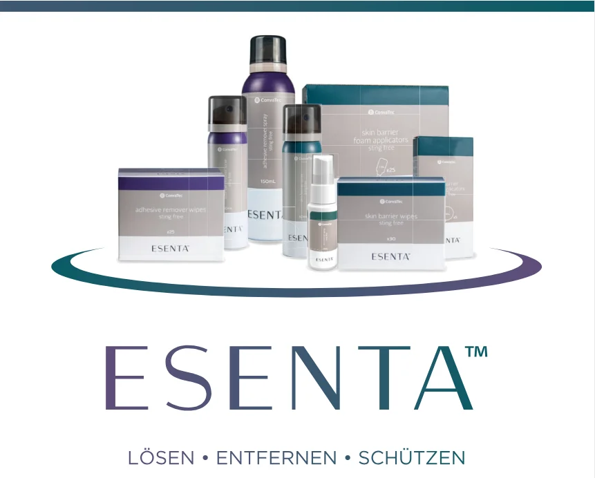 Übersicht der Esenta Produkte zum Schutz der Haut